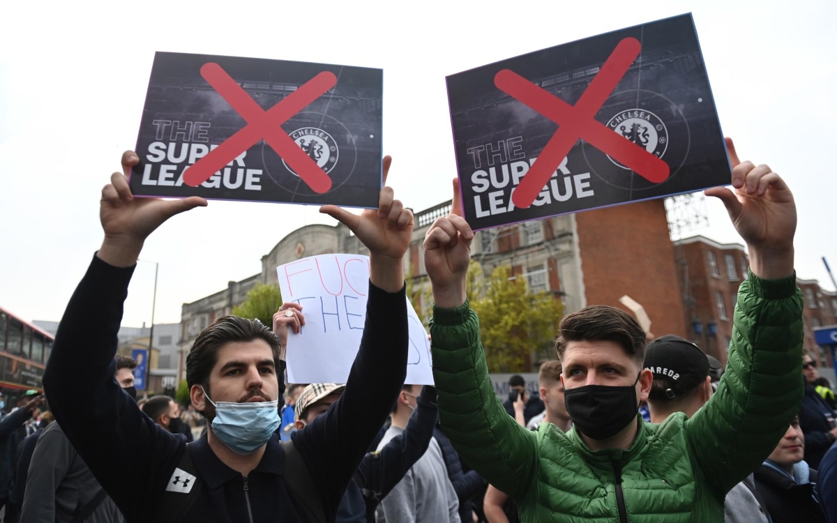 El futbol inglés pone en marcha el plan antiSuperliga