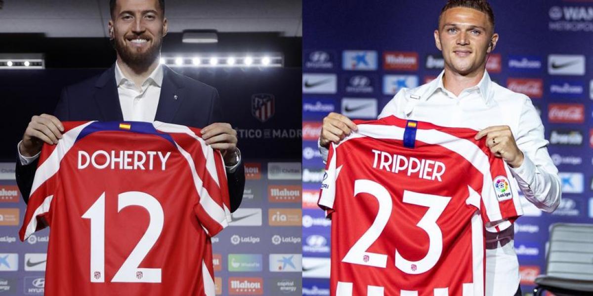 El mensaje que le mandó Trippier a Doherty al firmar por el Atlético