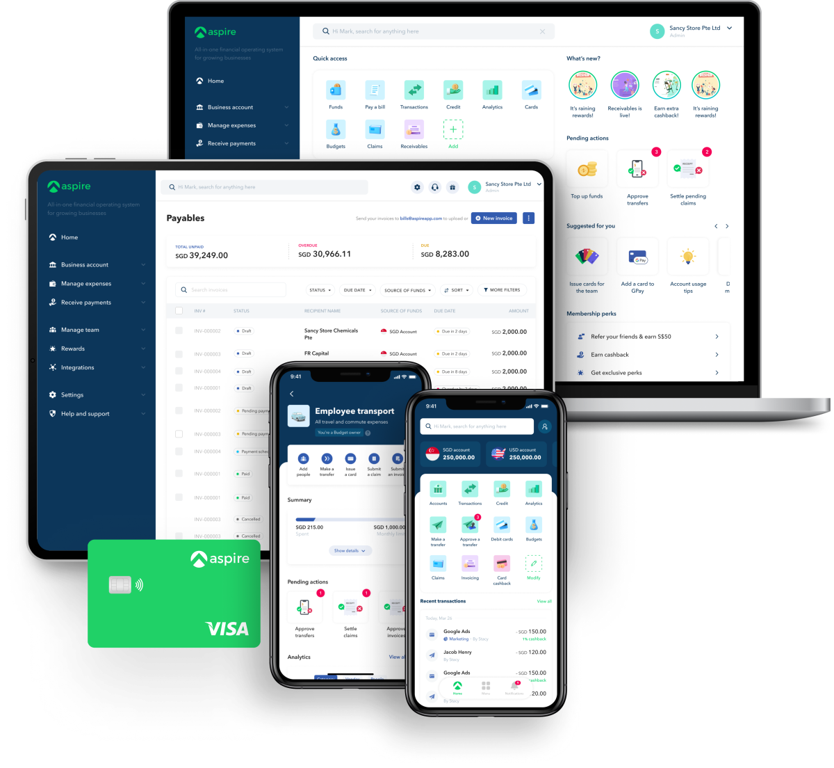 El neobanco con sede en Singapur Aspire recauda $ 100 millones de Lightspeed y Sequoia SEA