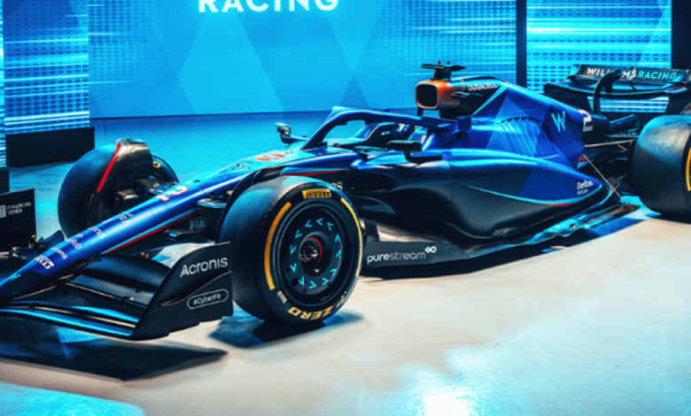 El nuevo Williams FW45 llega con la sorpresa de Gulf
