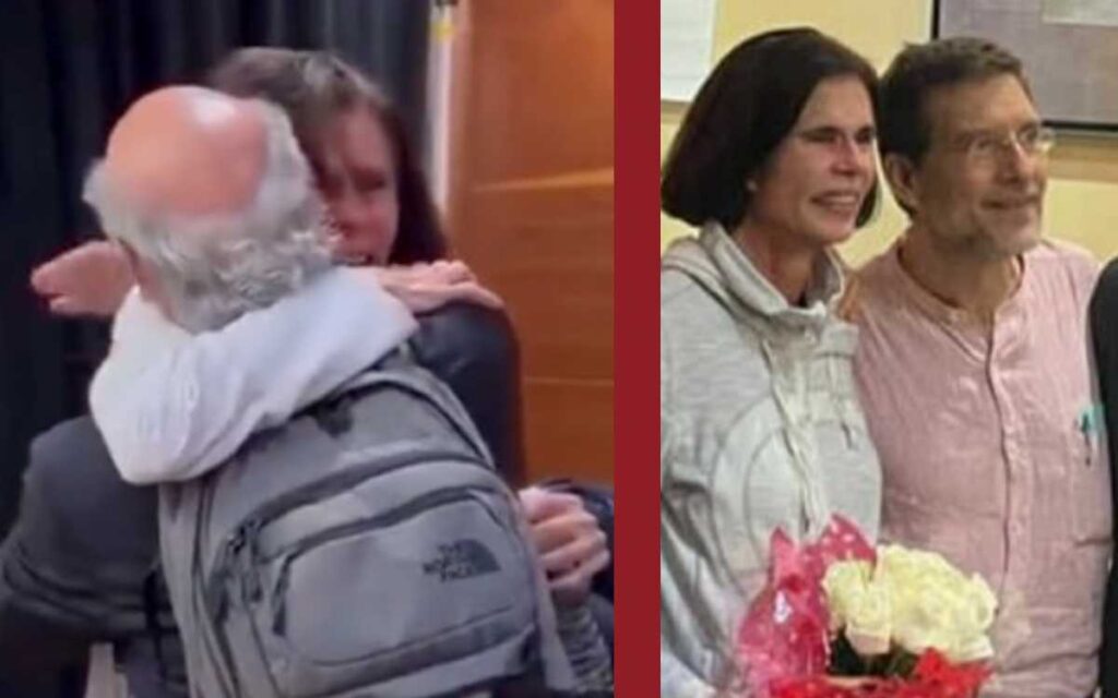 Emotivo encuentro de Cristiana y Carlos Fernando Chamorro tras destierro de Nicaragua