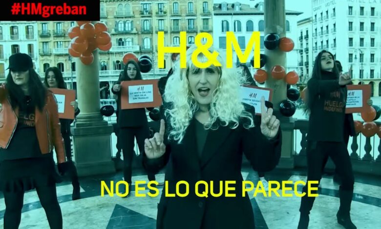 Empleadas de H&M emulan a Shakira para divulgar huelga