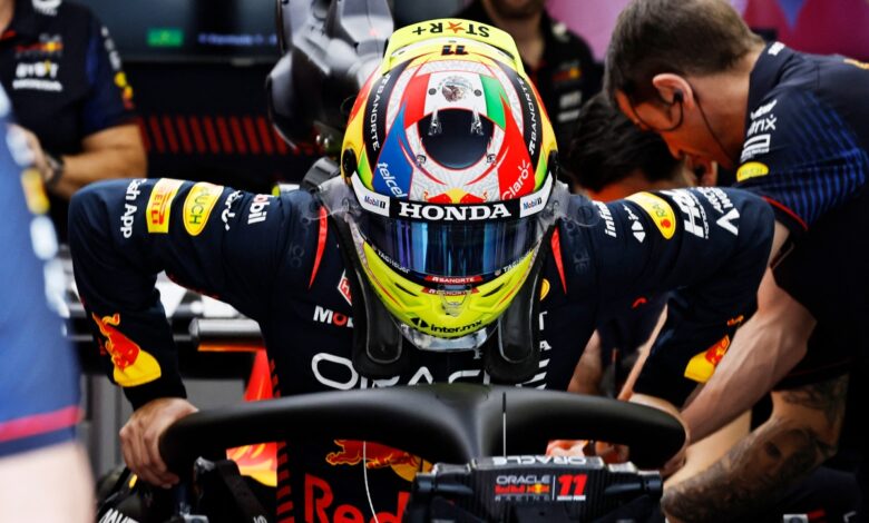 F1: Checo Pérez se estrena; Carlos Sainz, el más rápido de la sesión matutina | Pruebas