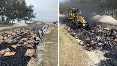 FGR destruye más de 33 toneladas de carbón con cocaína