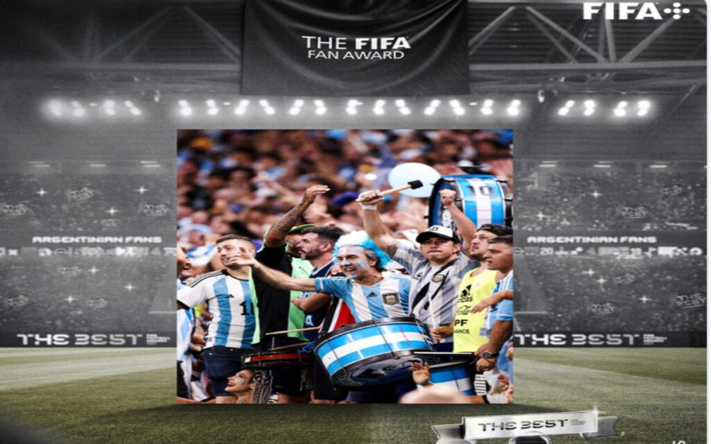 FIFA The Best: Afición argentina es reconocida como la mejor del año | Video