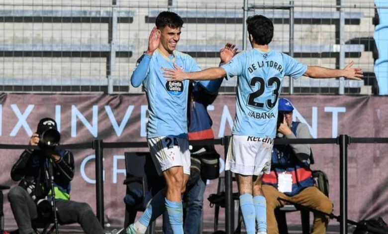 Gabri Veiga se desmelena y deja al Celta fuera de la zona de peligro