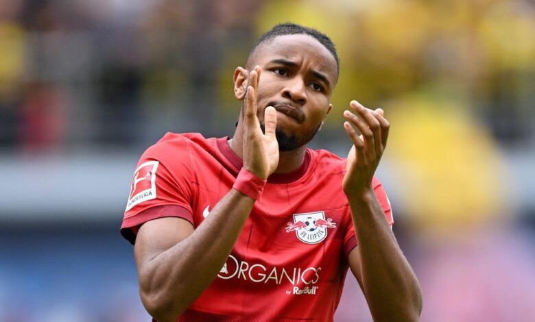 Gran noticia para el Leipzig: Nkunku entrena con el grupo