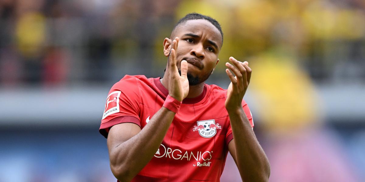 Gran noticia para el Leipzig: Nkunku entrena con el grupo