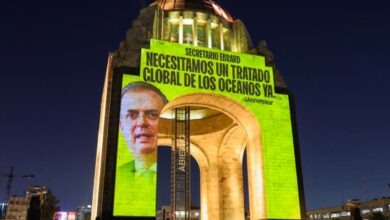 Greenpeace pide a Ebrard firmar Tratado Global de los Océanos