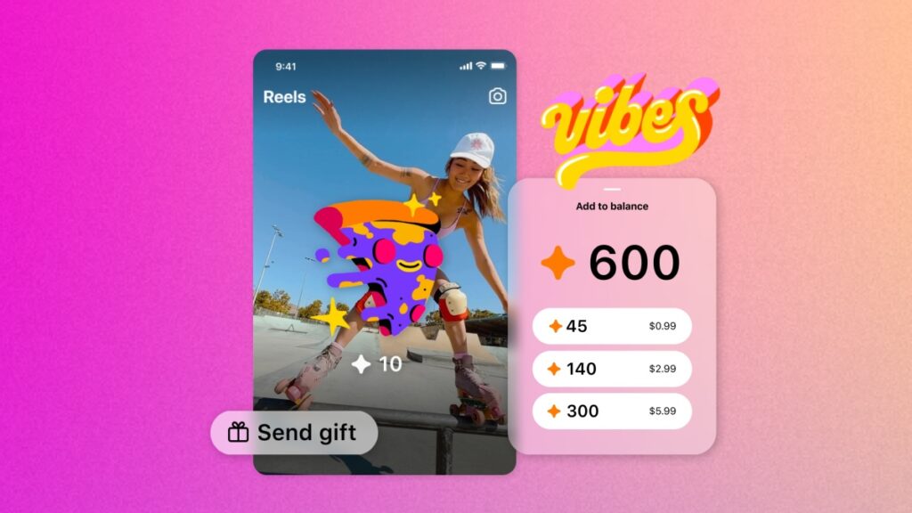 Instagram amplía el acceso a la función de propinas centrada en Reels, Gifts