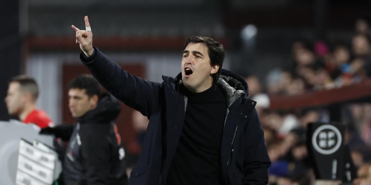 Iraola: "La posición me preocupa cero, me preocupan los puntos"