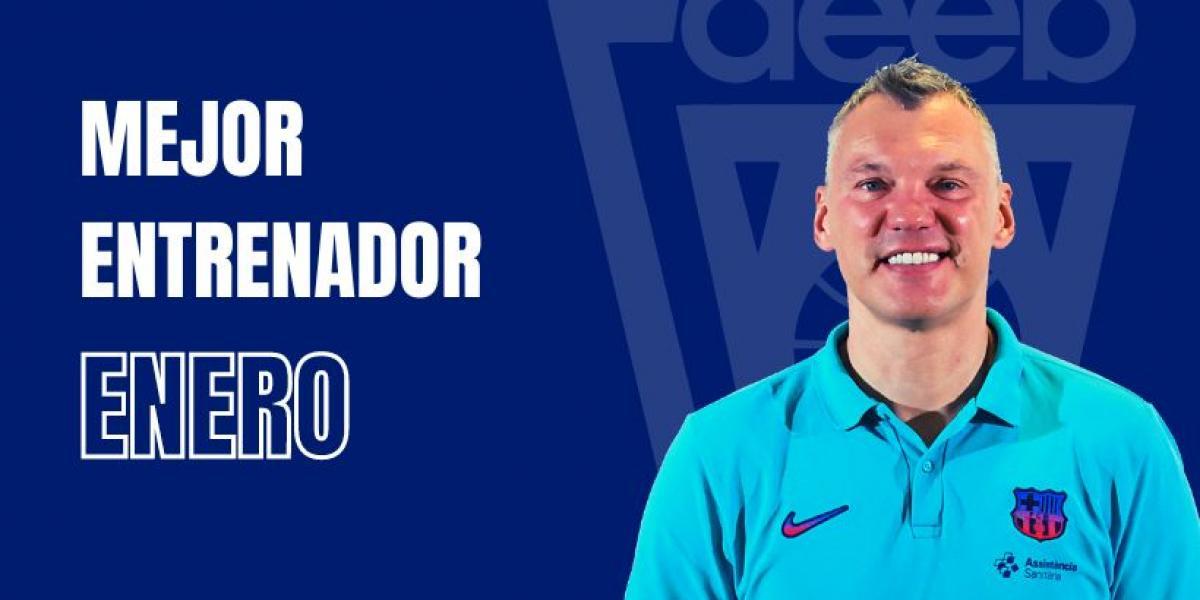 Jasikevicius, mejor entrenador del mes de enero