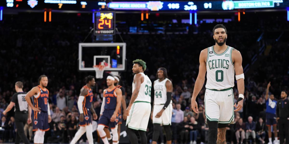 Jayson Tatum, expulsado por primera vez en su trayectoria