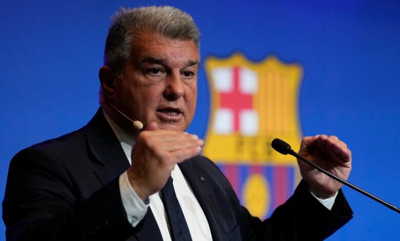 Joan Laporta sobre información arbitral: 'No es casualidad que salga en momentos en los que el Barcelona va bien'