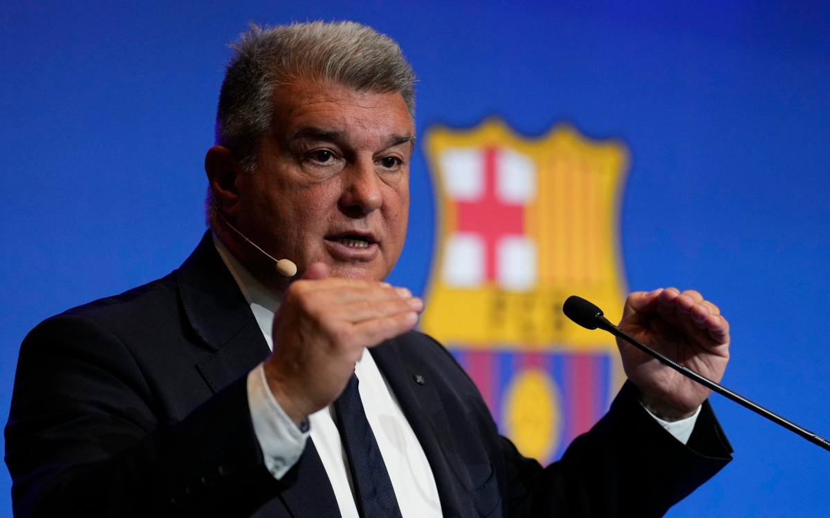 Joan Laporta sobre información arbitral: 'No es casualidad que salga en momentos en los que el Barcelona va bien'