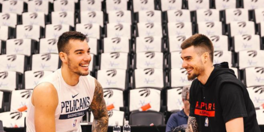 Juancho Hernangómez: "Mi hermano y yo estamos viviendo un sueño"