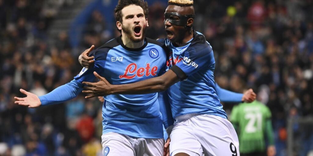 Kvaratskhelia y Osimhen tienen prisa