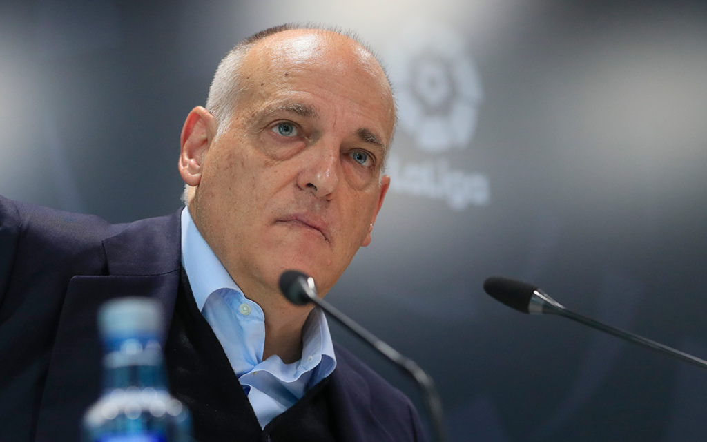 "La Premier están dopados económicamente": presidente de LaLiga