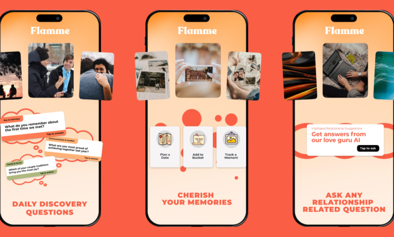 La aplicación de relaciones Flamme, anteriormente Sparks, cambia de marca y agrega una nueva herramienta de IA