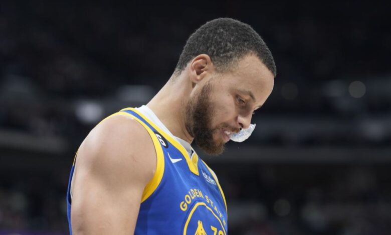 La lesión de Curry, drama para los Warriors y el All-Star