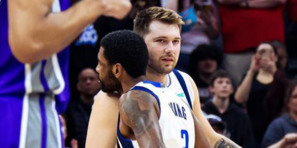 La primera cita de Irving y Doncic promete...pero los Kings se la amargan