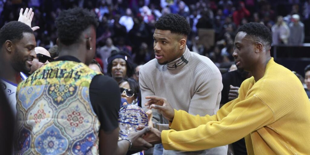 La química de los hermanos Antetokounmpo no funciona en el All-Star