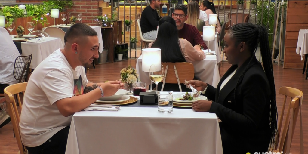 La última y tensa cita de 'First Dates': "¿Tengo cara de lesbiana?"