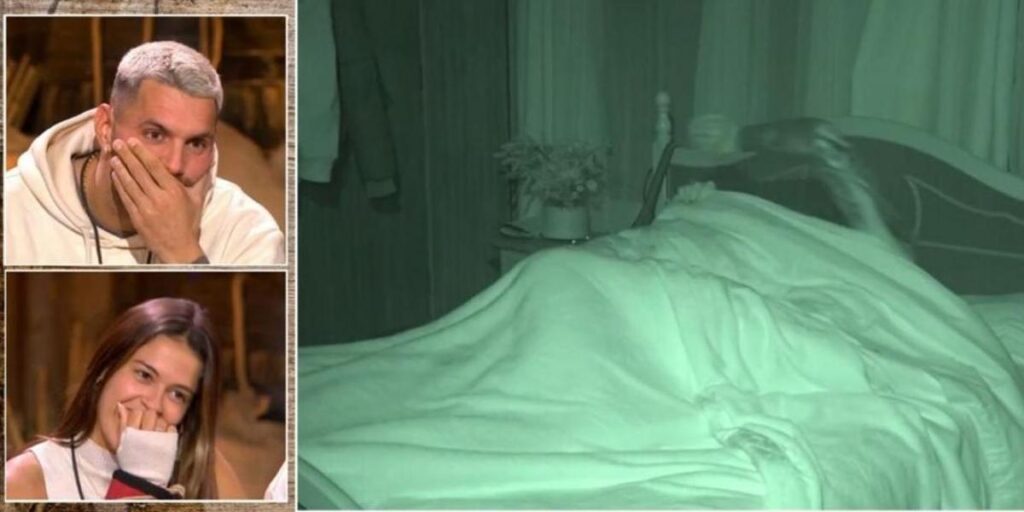 Las cámaras de 'Pesadilla en el paraíso' captan la primera noche de sexo en la granja