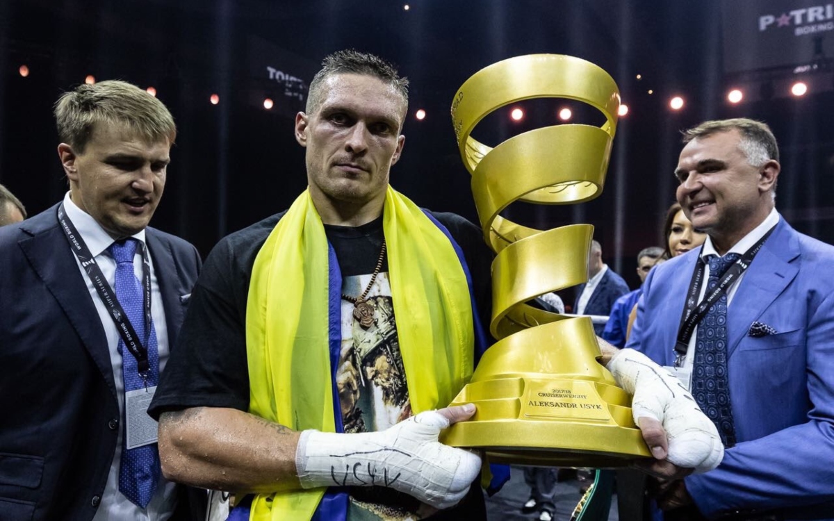 ‘Las medallas que van a ganar los atletas rusos son de sangre, muerte y lágrimas’: Oleksandr Usyk