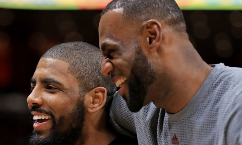 LeBron se pronuncia sobre la posible llegada de Irving a los Lakers