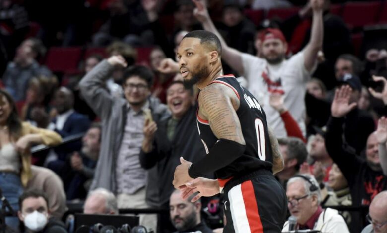Lillard explota con 71 puntos de récord