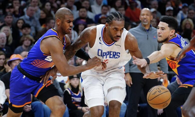 Los Clippers tantean a los nuevos Suns a la espera de Durant