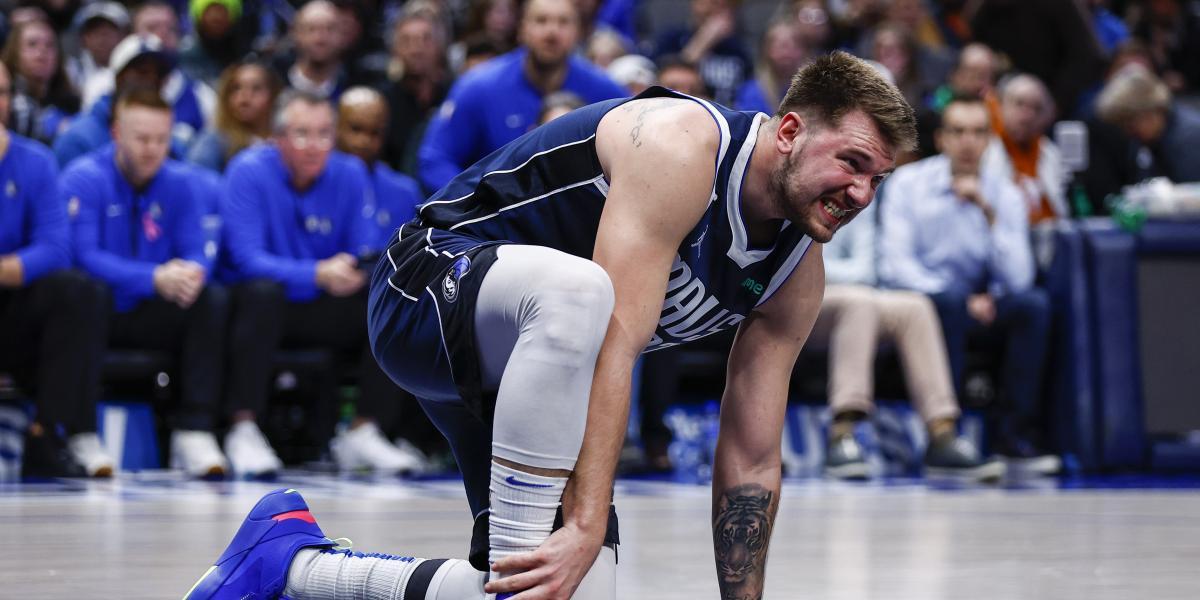 Los Mavericks sobreviven a una nueva lesión de Doncic