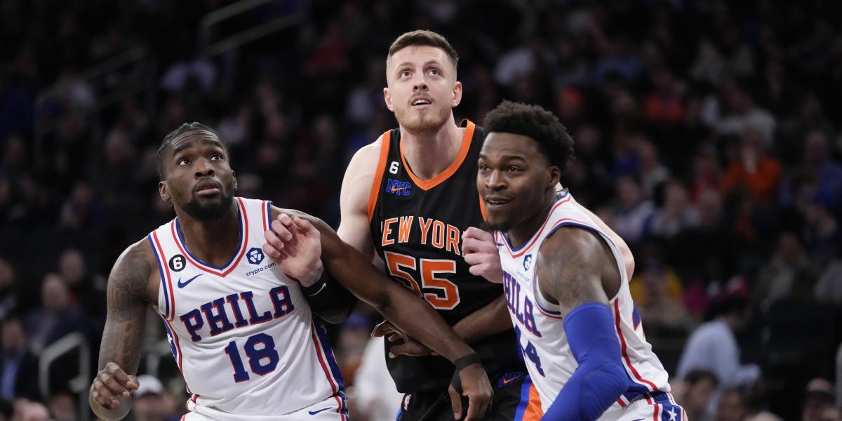 Los Sixers se derriten en su visita a Nueva York