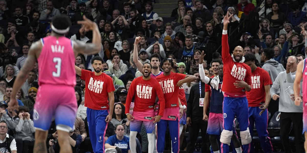 Los Wizards hunden la moral de los Wolves