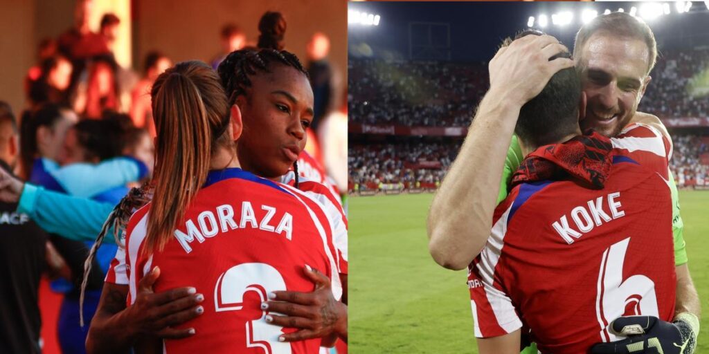 Los cariñosos mensajes del Atlético para celebrar San Valentín