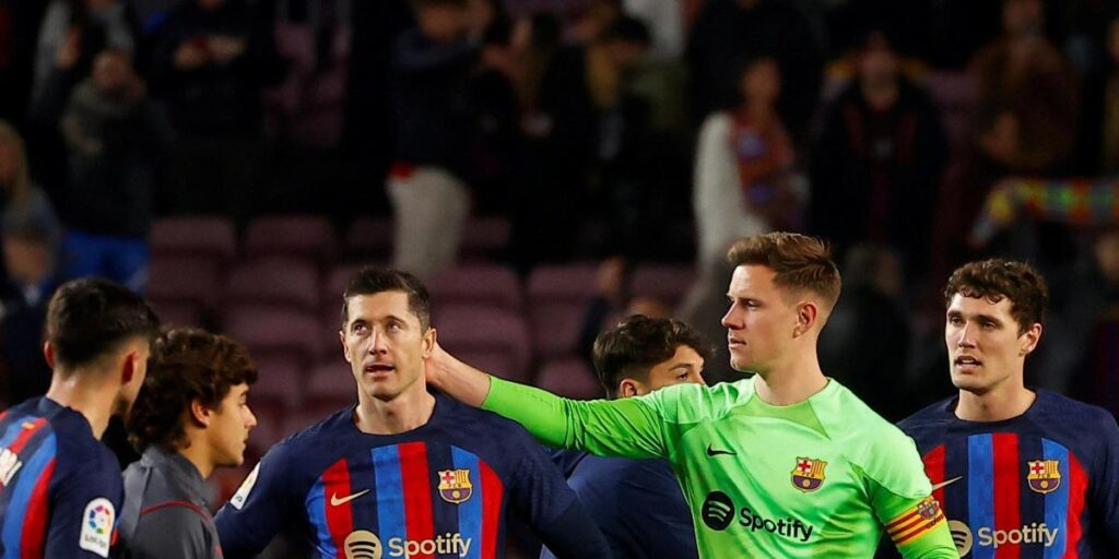 Los duelos de altura en el Barça-Manchester United