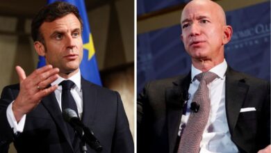 Macron concedió en secreto la Legión de Honor a Jeff Bezos, según un semanario