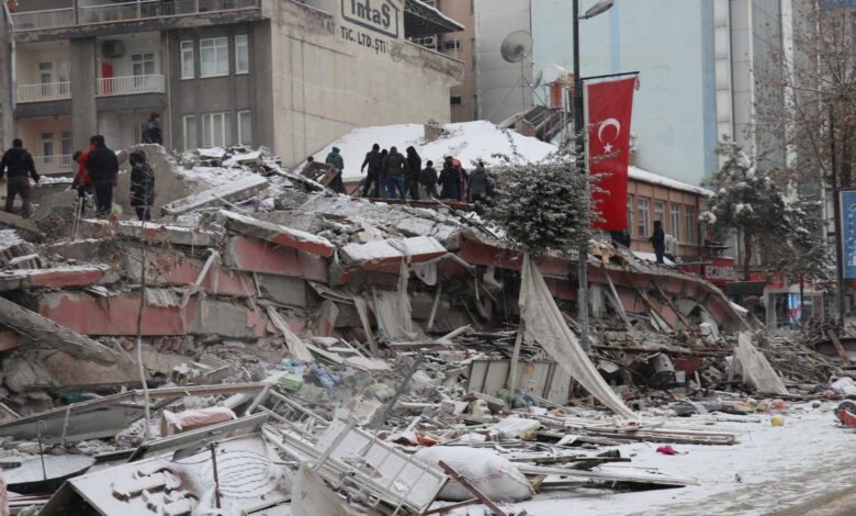 Mapas: Terremoto de magnitud 7,8 sacude Turquía, Siria, Líbano e Israel