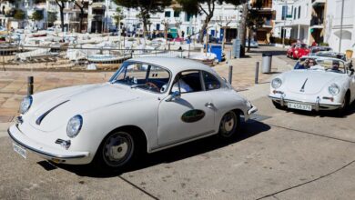 Más de 30 Porsche clásicos se reúnen en una Ruta por Girona