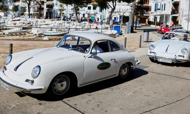 Más de 30 Porsche clásicos se reúnen en una Ruta por Girona