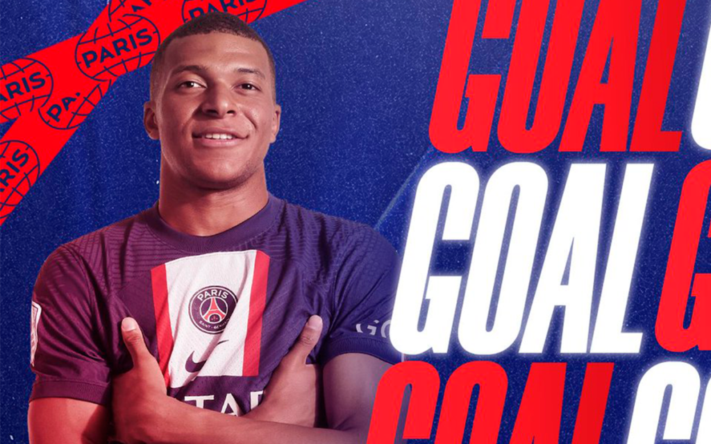 Mbappé iguala a Cavani como máximo anotador del PSG con 200 goles