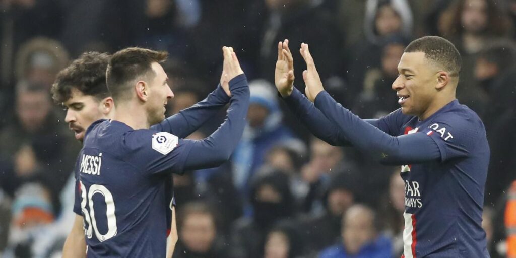 Mbappé tritura al Marsella y hace historia con el PSG