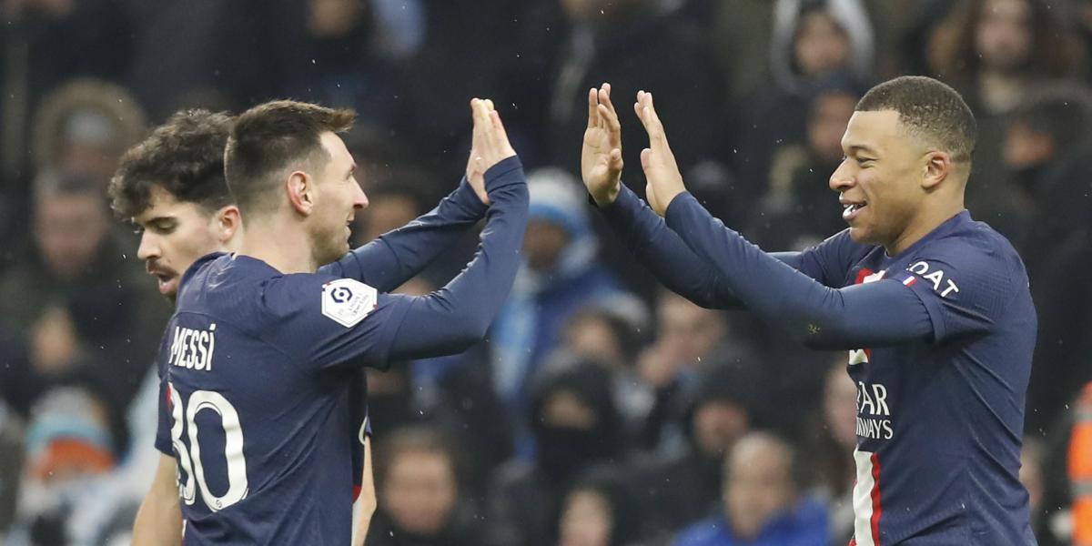 Mbappé tritura al Marsella y hace historia con el PSG