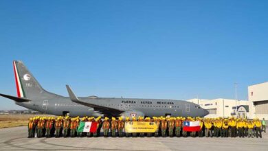 México manda 180 brigadistas a Chile para combatir incendios