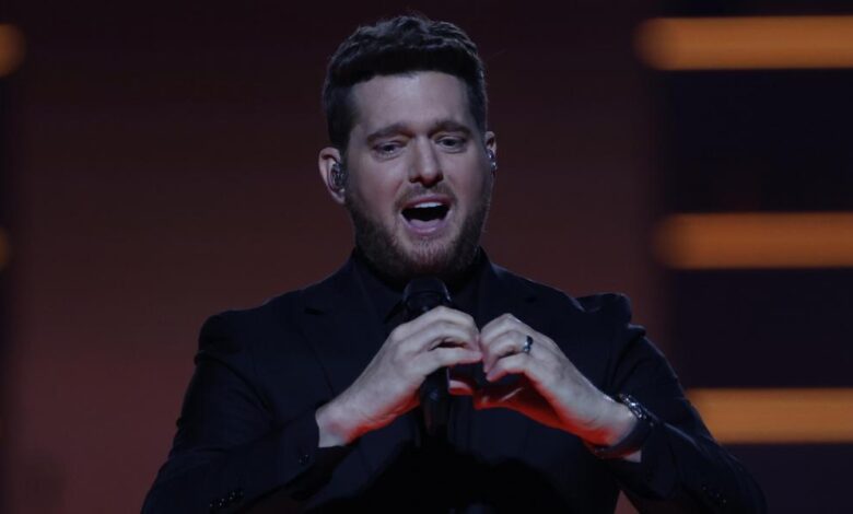 Michael Bublé 'entierra' en Barcelona al chico de los villancicos