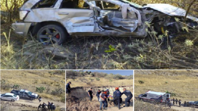 Muere una mujer al caer a un barranco su auto, hay otro herido, en carretera a Huimilpan
