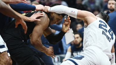 NBA: Sancionan a Dillon Brooks y Donovan Mitchell tras su trifulca | Video