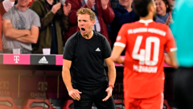 Nagelsmann, DT del Bayern Munich, sancionado por "conducta antideportiva"