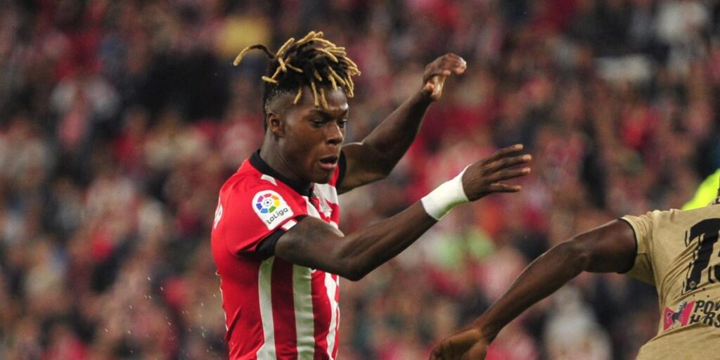 Nico Williams lo hace todo para hacer el 1-1 en Mestalla